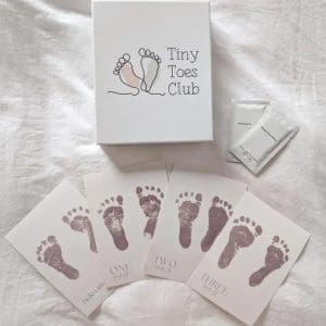 Ink-Free Baby Milestone Card Kit