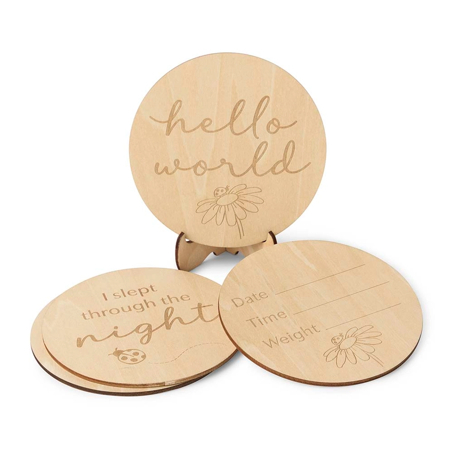 Snuggle Hunny Wooden Milestone Cards - Image 16