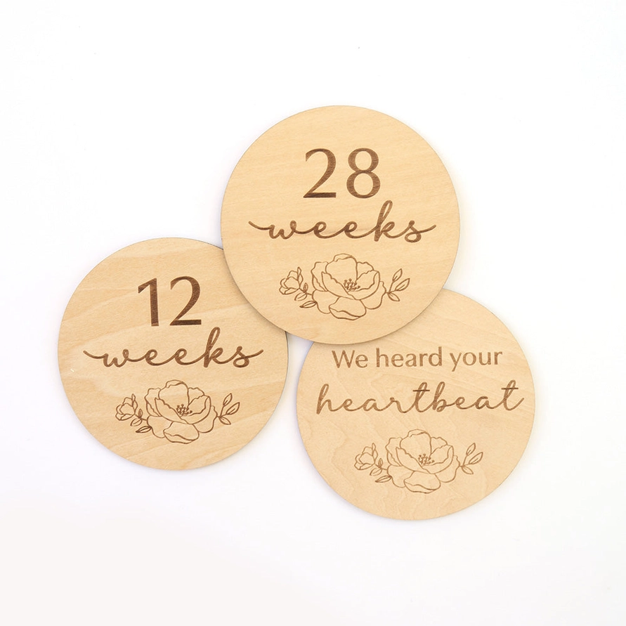 Snuggle Hunny Wooden Milestone Cards - Image 23