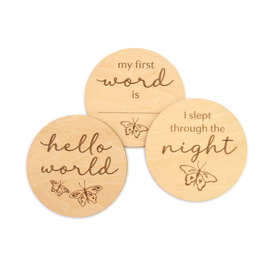 Snuggle Hunny Wooden Milestone Cards - Image 2