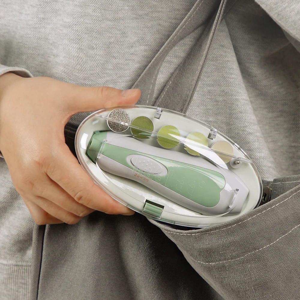 Electric Baby Nail Trimmer – Safe Nail File for Newborns - Image 5