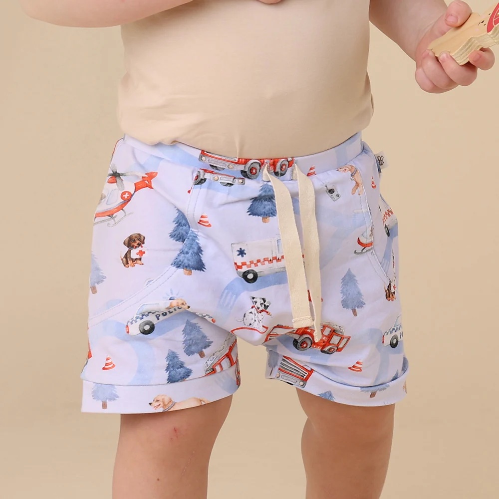 Snuggle Hunny To The Rescue Organic Shorts - Image 2