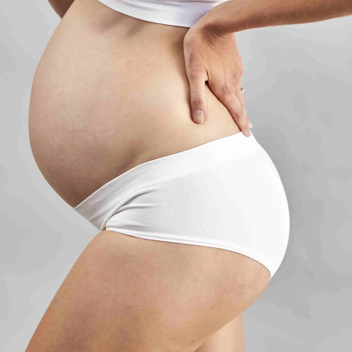Bamboo Maternity and Recovery Undies - White
