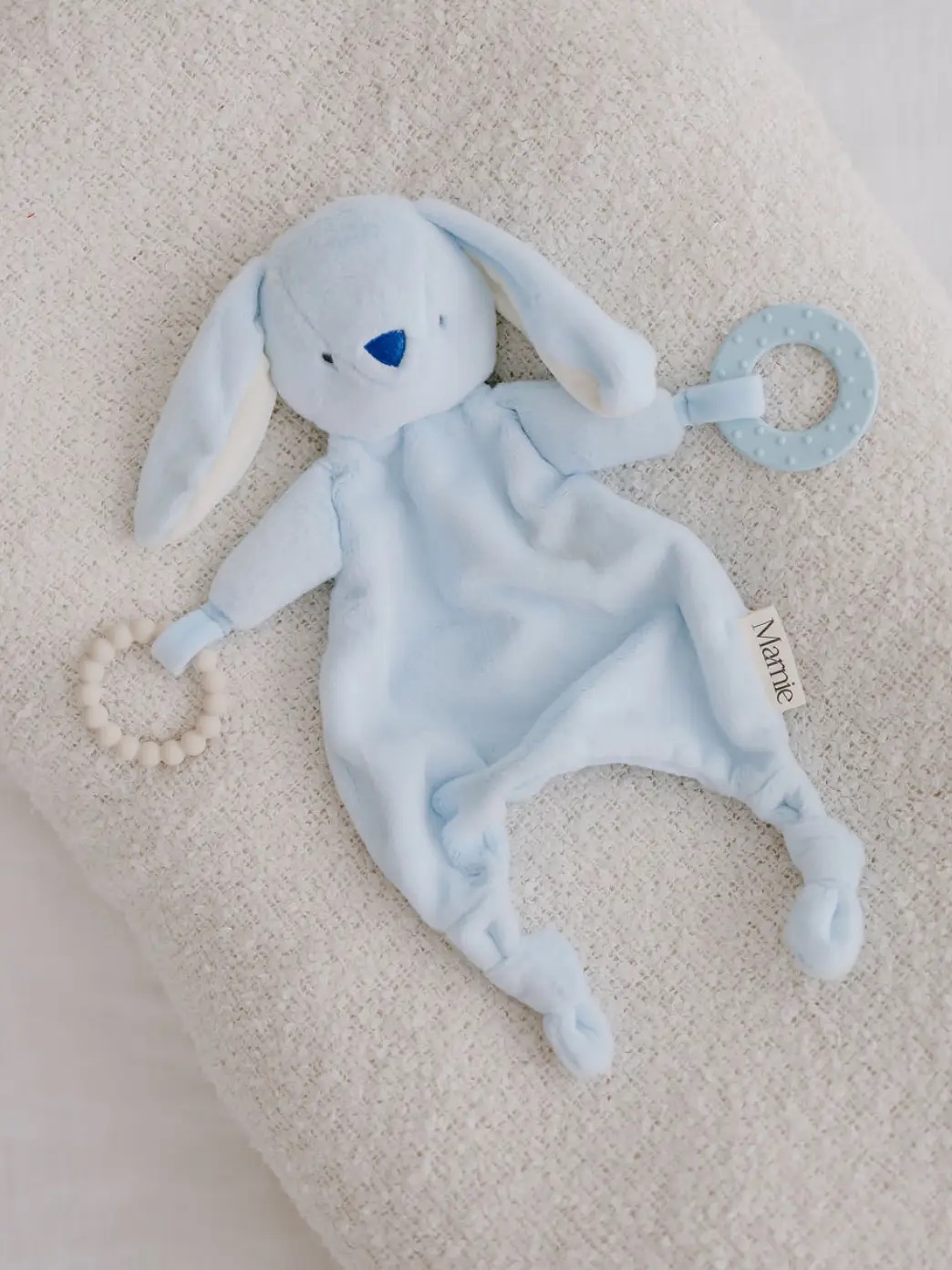 Blue Marnie - Bunny Comforter and Teether