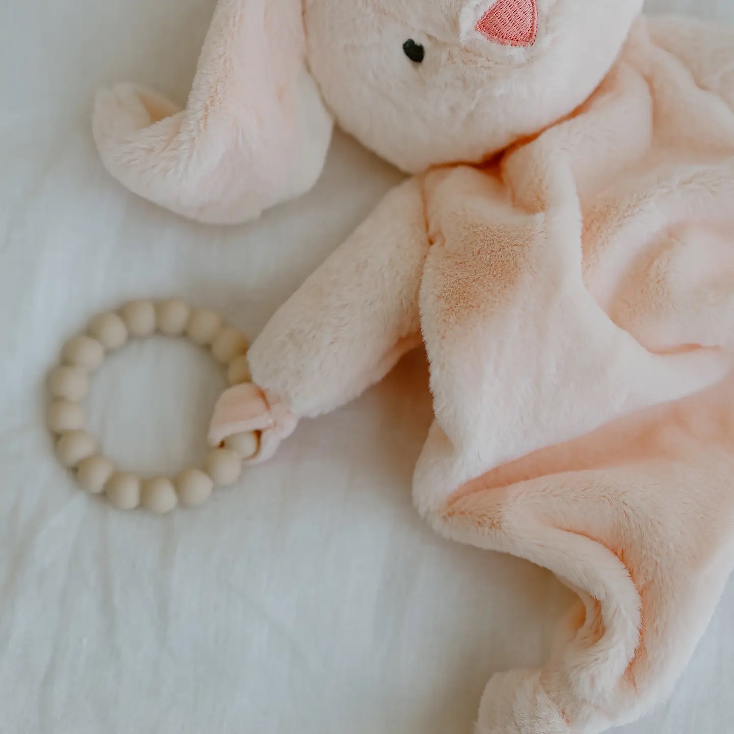 Pink Marnie - Bunny Comforter and Teether - Image 2