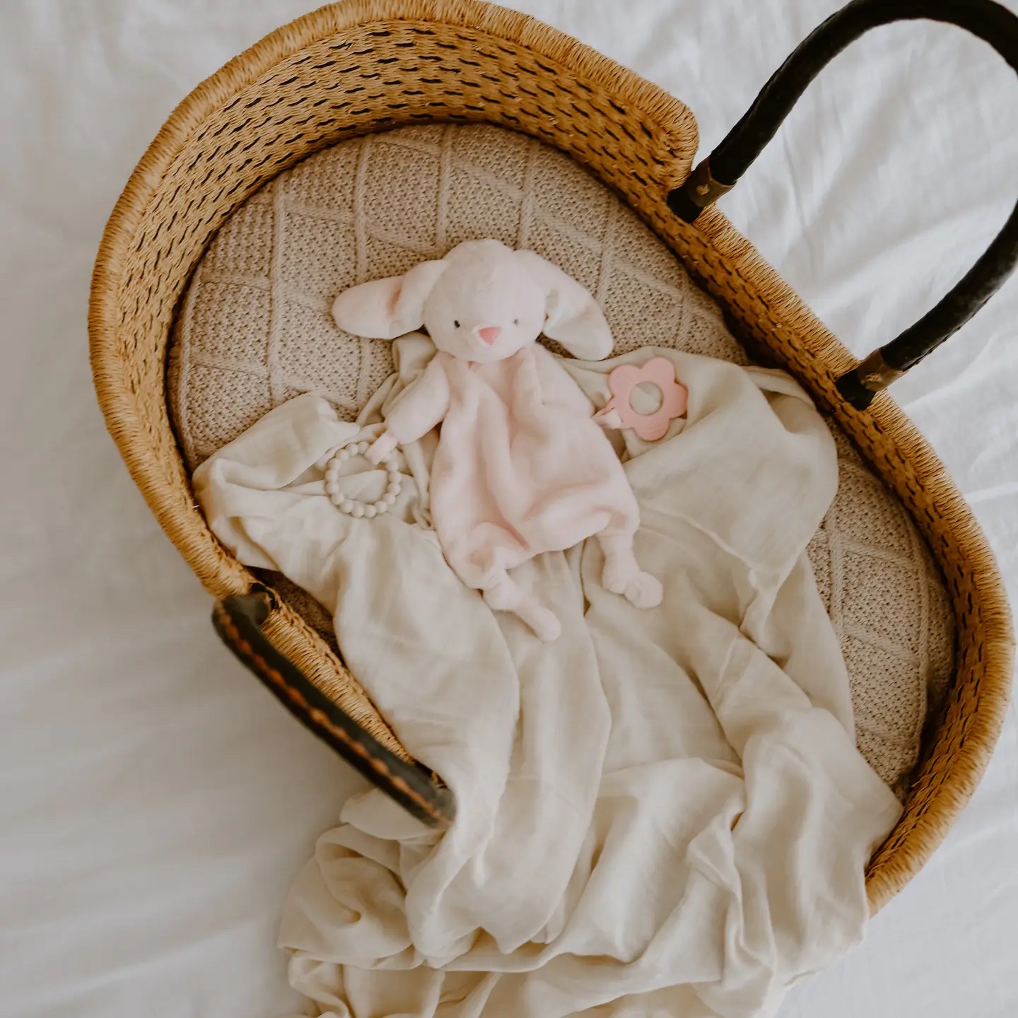 Pink Marnie - Bunny Comforter and Teether - Image 4