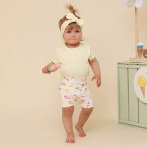 Snuggle Hunny Beach Fun Organic Bike Shorts