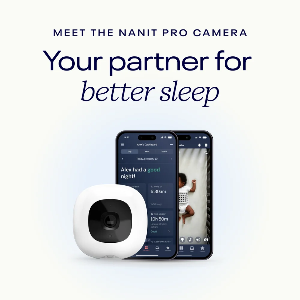 Nanit Smart Baby Pro Monitor with Floor Stand - Image 3