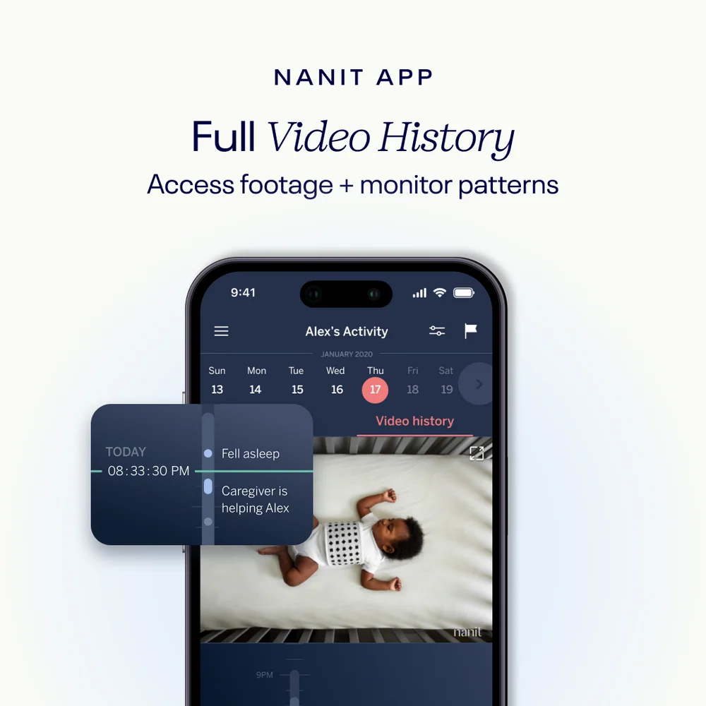 Nanit Smart Baby Pro Monitor with Floor Stand - Image 6