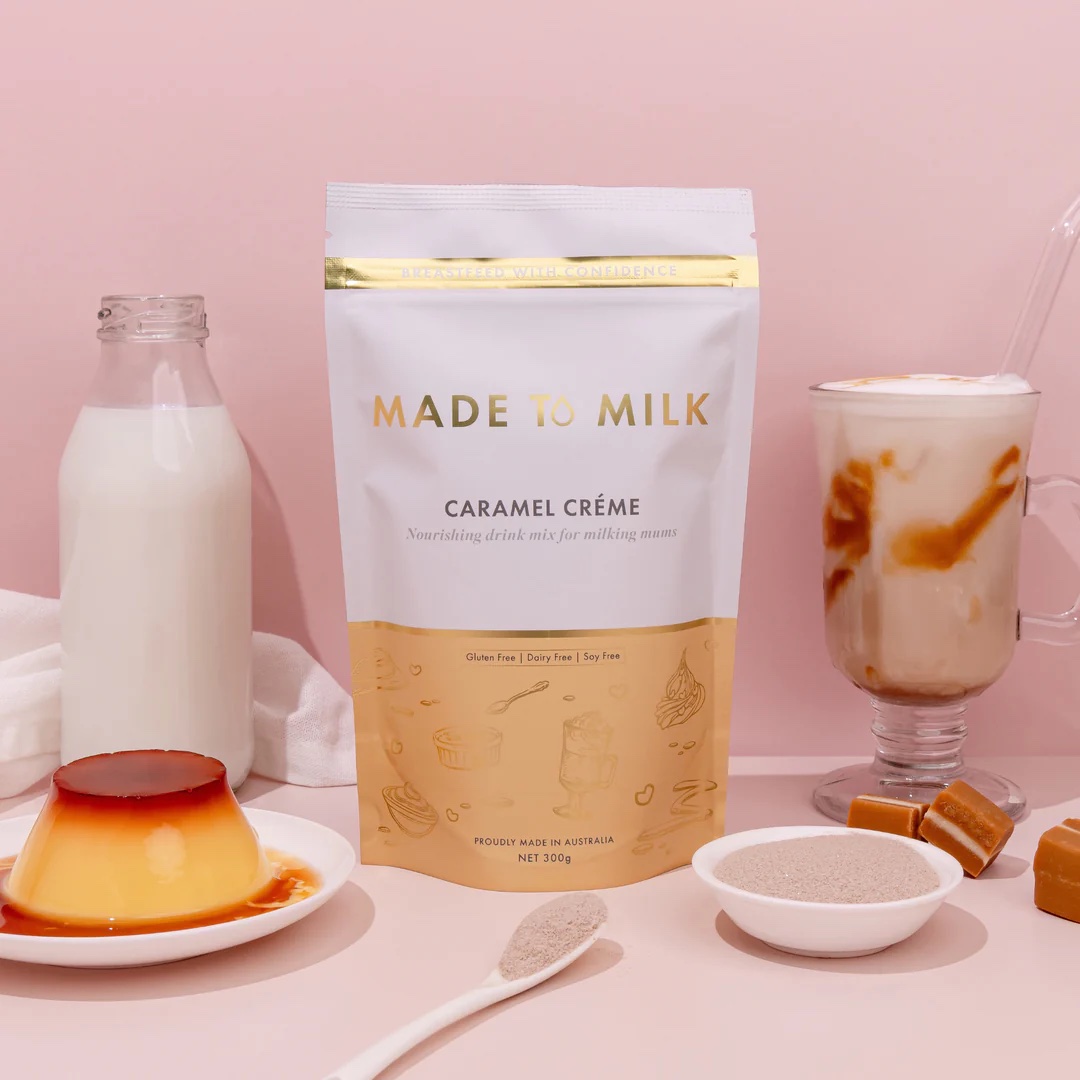 CARAMEL CREME LACTATION DRINK MIX - GF, DF & SF