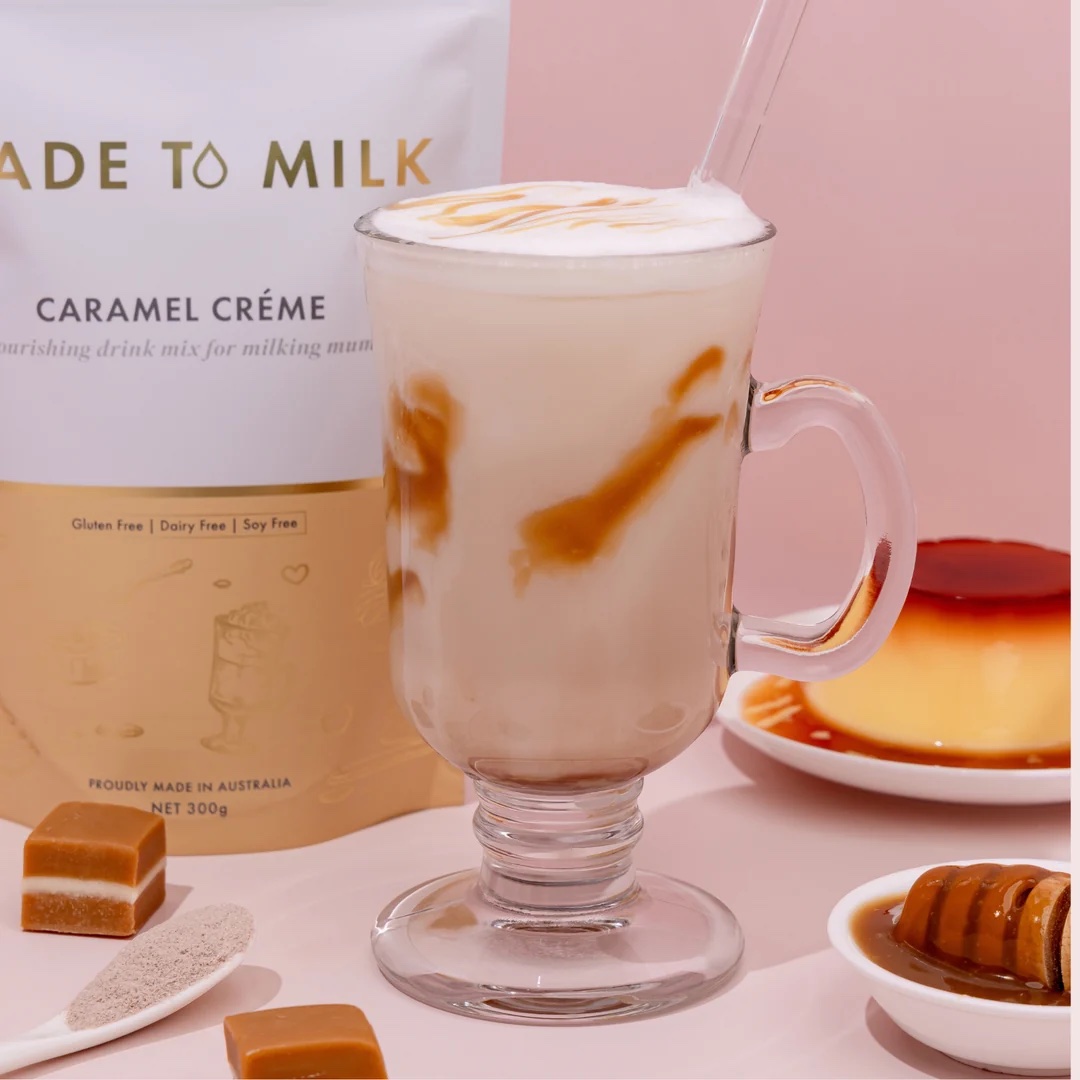 CARAMEL CREME LACTATION DRINK MIX - GF, DF & SF - Image 2