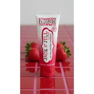 Jack N' Jill Natural Strawberry Toothpaste with Fluoride 50g