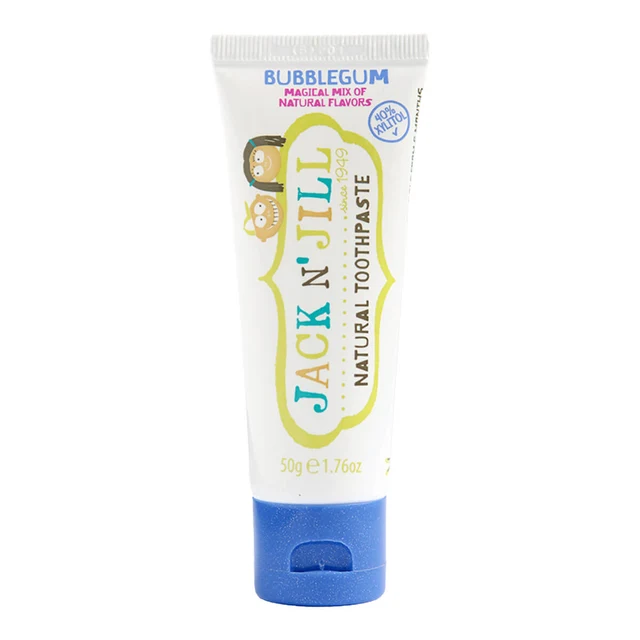 Jack N Jill Natural Toothpaste - Bubblegum 50gr